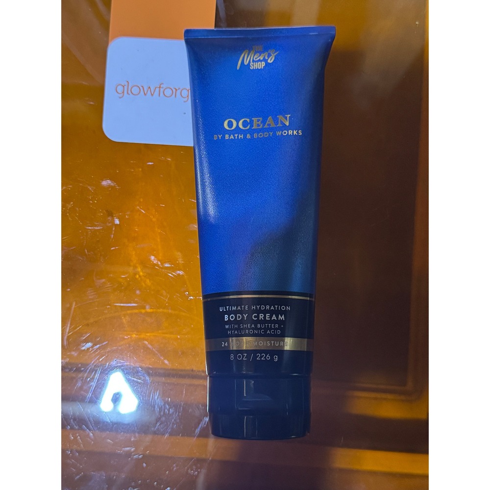 Bath & Body Works Ocean Ultimate Hydration Body Cream 8 oz The Mens Shop New